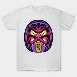 The Great Japanese Daruma - Yabisan vector art - T-Shirt